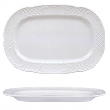 GURAL FLORA Platou dreptunghiular din portelan 34x23cm (FLO 34 KYK)