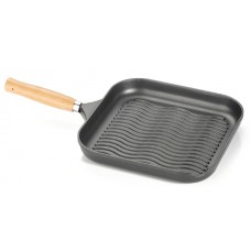 Tigaie grill ANTIK ARS 28x28xh4,5cm, aluminiu, strat antiaderent 