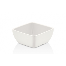 Bol patrat melamina RAKI VOLMA, 9x9xh4cm, pentru sos, alb