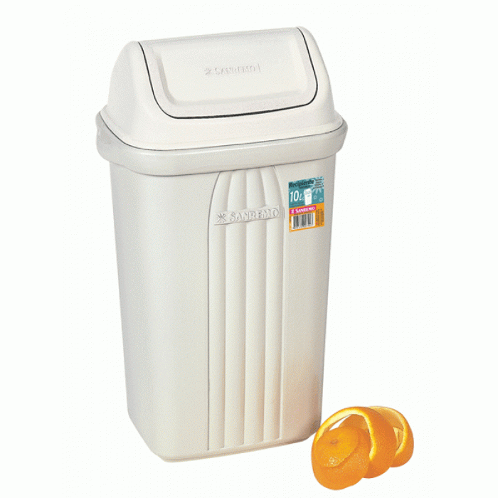 Cos gunoi cu capac batant SANREMO 10lt MN011946