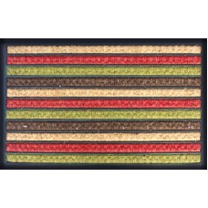 Covor intrare RAKI cauciuc si fibra de nuca de cocos 60x40cm