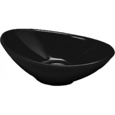 Bol oblic melamina RAKI, 10x6xh3cm, negru