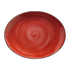 Farfurie ovala din portelan BONNA PASSION 31x24cm (APS MOV 31OV)