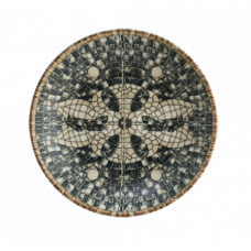 Farfurie portelan adanca BONNA MESOPOTAMIA MOSAIC BLACK 23cm, 1000ml