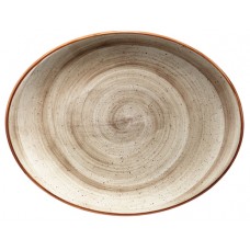 Farfurie ovala din portelan BONNA TERRAIN 31cm (ATR MOV 31OV)