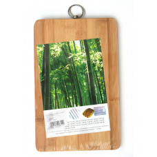 Tocator bucatarie bambus RAKI 30x20x1,8cm cu inel
