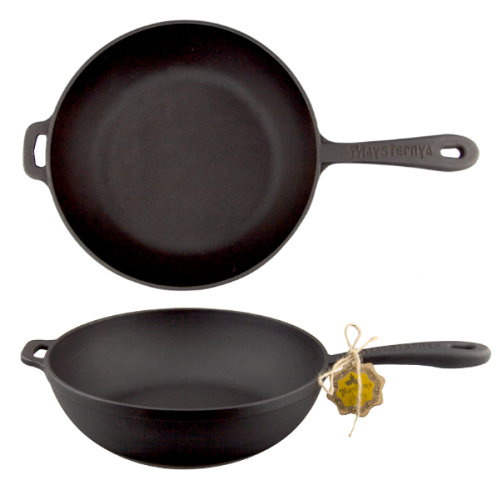 Tigaie fonta MAYSTERNYA 26xh6cm + burete sarma