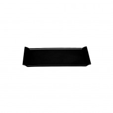 RAKI Platou servire melamina 43x25x1cm culoare neagra