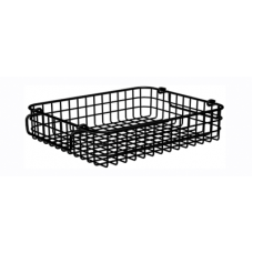 Cos metalic bufet GN 1/2 31,5x25,5xh8cm, negru, RAKI