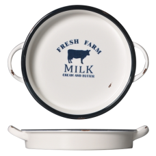 Platou portelan CULINARO HAPPY FARM 28x23xh4cm