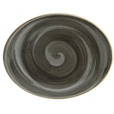 Farfurie ovala din portelan BONNA SPACE 31cm (ASC MOV 31OV)