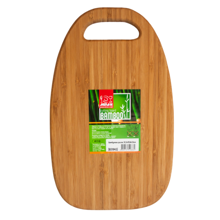 Tocator bucatarie bambus RAKI 32,2x19,8x1,6cm