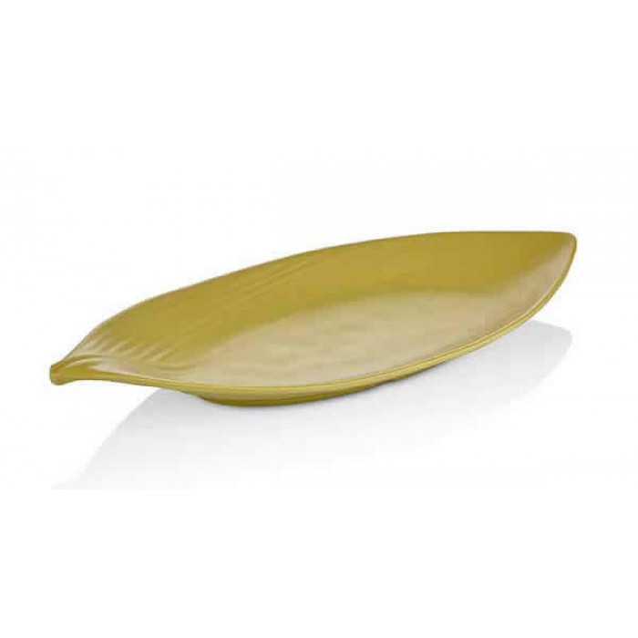 Platou servire, prezentare RAKI TERRA LEAF, 36,5x15,5xh4,6cm frunza