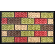 Covoras intrare RAKI din cauciuc si fibra nuca de cocos 75x45cm