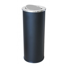RAKI ICIKALA Cos gunoi cu capac basculant 25xh61cm negru