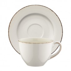 Ceasca si farfurioara BONNA RETRO portelan 230ml (E100 RIT 01CFT)