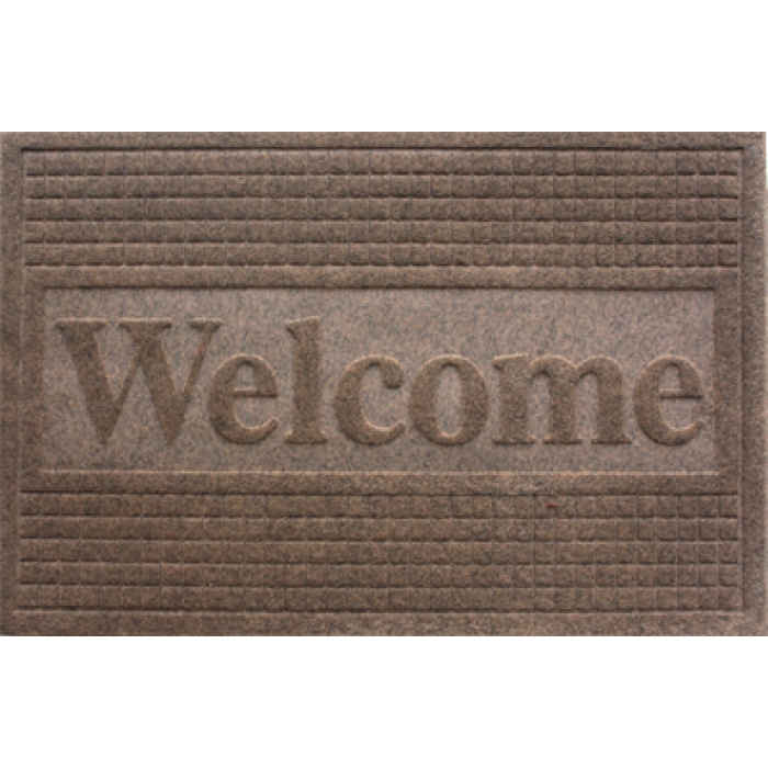 Covoras intrare RAKI textil si cauciuc 60x40cm WELCOME