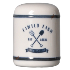 Solnita portelan CULINARO HAPPY FARM 6xh7,9cm