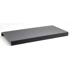 Suport acrilic expunere bufet RAKI, 59,5x29,5xh4cm, negru
