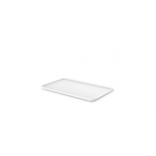 Tava din melamina RAKI, GN 1/4 26,5x16cm culoare alba