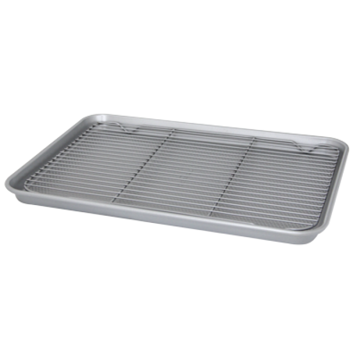 Tava patiserie cu gratar RAKI 44,5x32xh3cm strat antiaderent