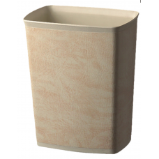Cos gunoi de birou RAKI neinflamabil 23,5x15,5x28,5cm bej