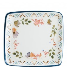Farfurie portelan patrata BONNA SPRING 22x20cm