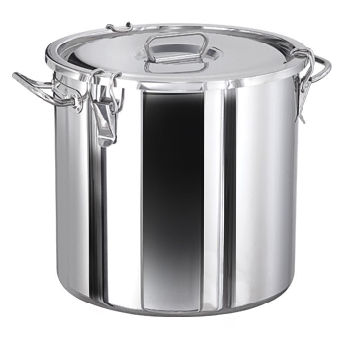 Oala, recipient din inox NETLON pentru transport alimente calde sau reci 36x36cm 36,6lt fund triplu stratificat