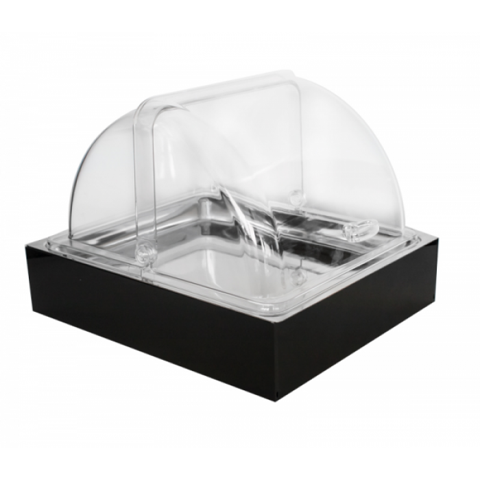 Display prezentare cu racire RAKI, 36x30xh25cm, tava gastronorm GN 1/2 cu capac roll top
