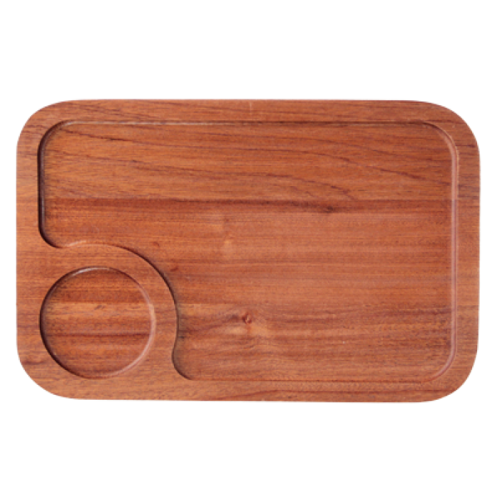 Platou servire RAKI 30x20xh1,4cm culoare lemn mahon