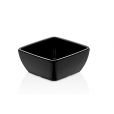 Bol patrat melamina RAKI VOLMA, 9x9xh4cm, negru, pentru sos