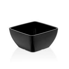 Bol patrat melamina RAKI VOLMA, 12,5x12,5xh6,5, negru