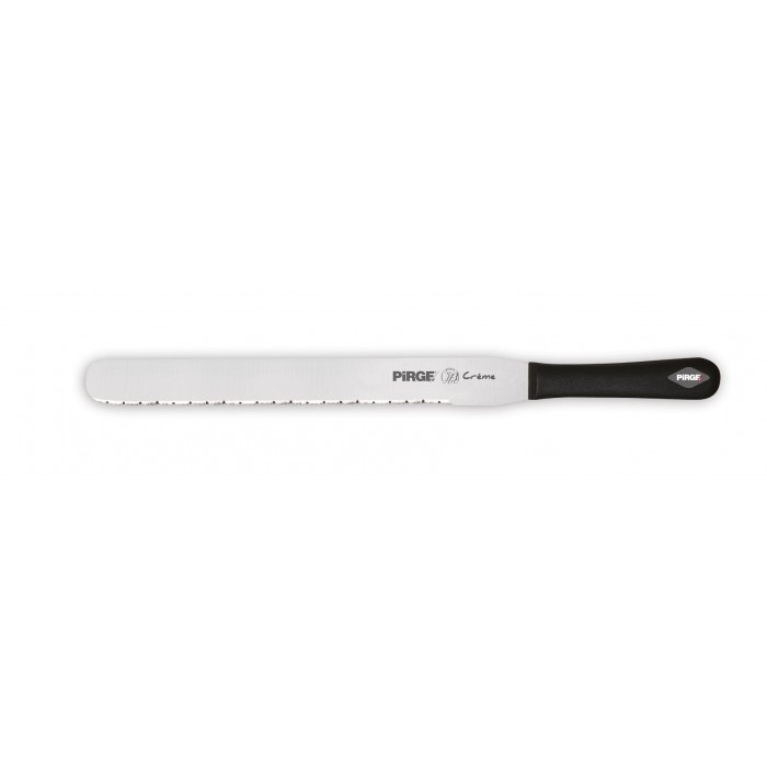 Spatula patiserie profesionala zimtata 30cm, otel inoxidabil PIRGE CREME