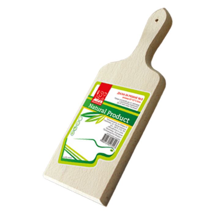 Tocator din lemn cu maner N1 28x11x1,5cm