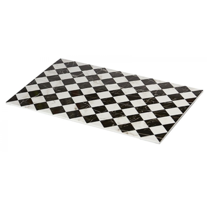Platou cu aspect sah, melamina, RAKI, GN 1/1 53x32,5xh2cm