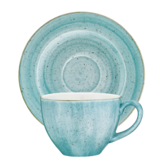 Ceasca si farfurioara BONNA AQUA portelan 230ml (AAQ RIT 01CFT)