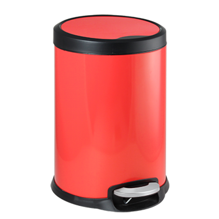 Cos gunoi cu pedala FANTASY 12L rosu MN018562