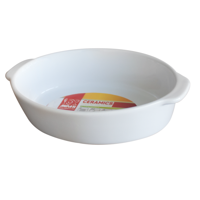 Tava ceramica cu manere CULINARO CERAMICA 20x12xh4,5cm ovala pentru cuptor