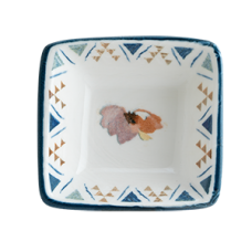 Bol portelan patrat BONNA SPRING 8x8,5cm