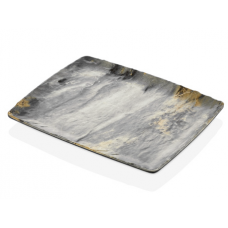 Platou melamina RAKI POLARI MARBLE, GN 1/2 32,5x26,5cm