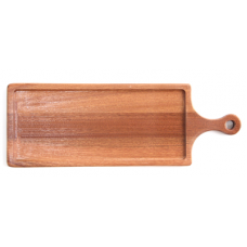 Platou pentru servire RAKI 17x58x1,5cm cu maner, din lemn