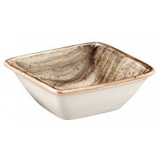 Bol patrat BONNA TERRAIN din portelan 8x8,5cm (ATR MOV 10KS)