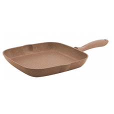 Tigaie grill HASCEVHER GRANITE 28x28cm, strat antiaderent, maro