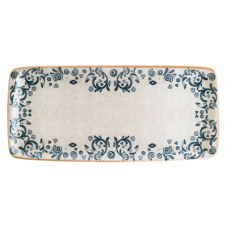 Platou dreptunghiular BONNA VIENTO 34x16cm din portelan (S-MT-VIE MOV 35DT)