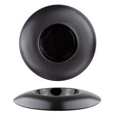 CULINARO VISION BLACK Farfurie Gourmet 23cm din portelan negru