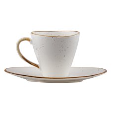 CULINARO ARIZONA Ceasca cu farfurioara portelan 220ml 15cm