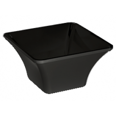 Bol melamina RAKI, 27x27xh14cm, negru