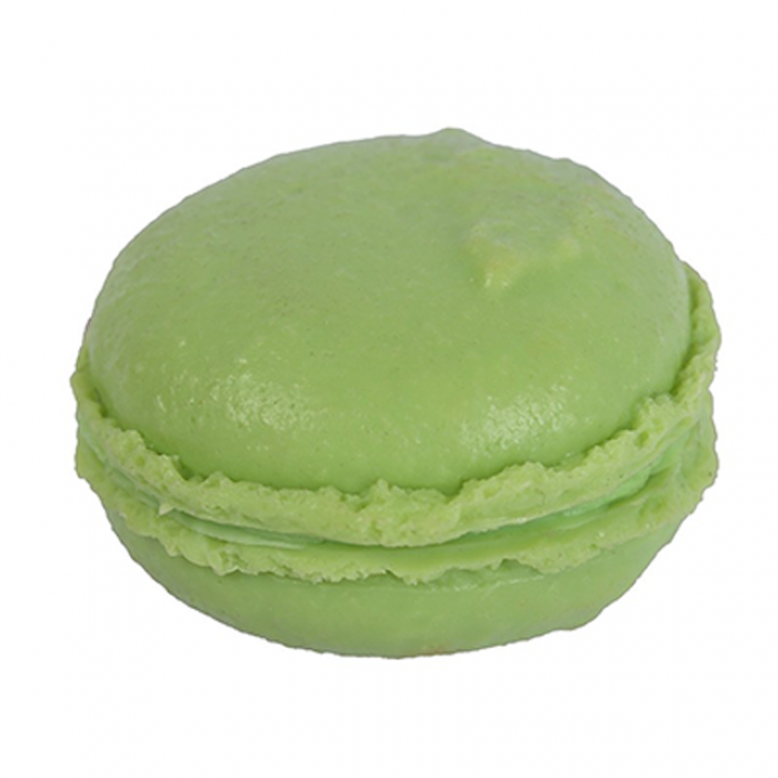 Macarons francez decorativ verde RAKI 3,8x3,8xh2,5cm