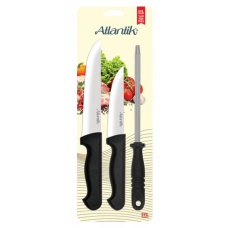 Set 2 cutite cu lama 12cm, 18cm si masat 18cm, otel inoxidabil PIRGE ATLANTIK