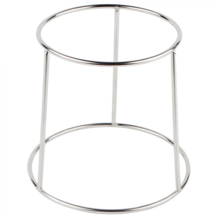 Stand inox pentru platouri expunere bufet RAKI, D18,7/D24xh19cm